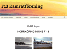 Tablet Screenshot of f13.kamratforening.se
